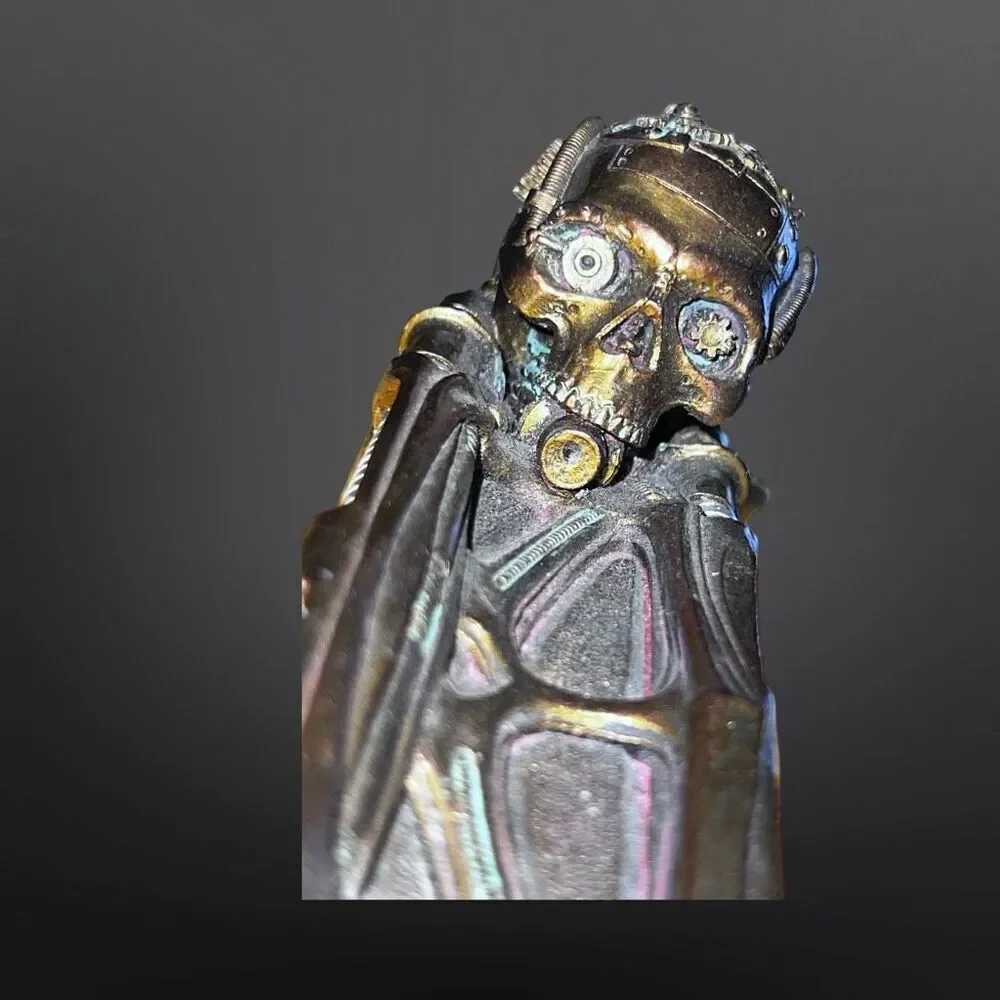 Steampunk Aged Copper Tone Incense Holder